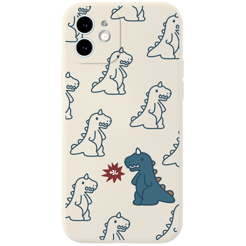 Ốp lưng JURSUE mềm hoạt hình dễ thương đẹp cho iPhone 13 12 11 Pro Max SE 2020 X XR XS ip 8 7 6 6S Plus kute Y274