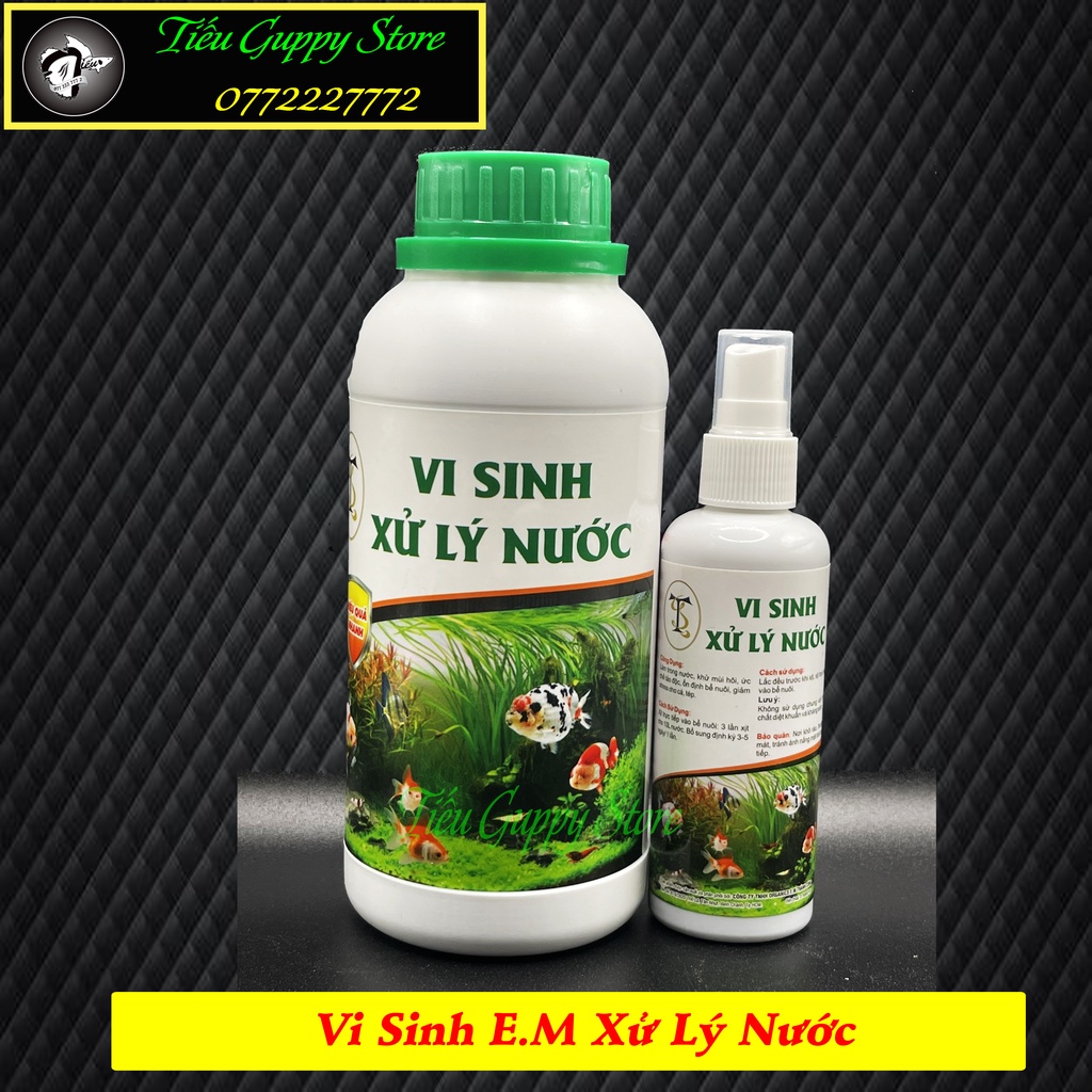 Vi Sinh Xử Lý Nước Microbi Organics E.M - Làm Trong Nước, Ổn Định Môi Trường cho Cá