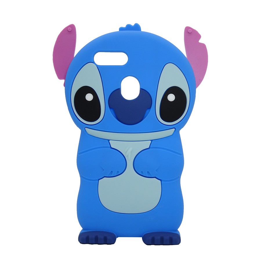Ốp Điện Thoại Cao Su Hình Stitch 3d Cho Oppo A5 2020 A9 2020 F5 F7 F9 A3S A5S A7 A12 Realme 5 5i Realme C3