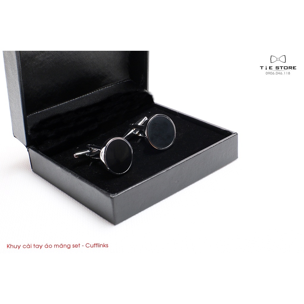 KHUY MĂNG SÉT CAO CẤP - Cufflinks ĐƠN GIẢNN