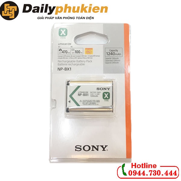 Pin sạc SONY NP-BX1 vỉ 1 viên dailyphukien