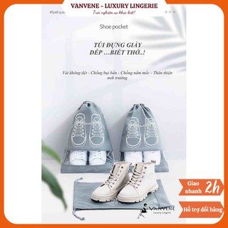 Túi Đựng Dày Dép Vanvene Chất Liệu Vải Không Dệt Tự Phân Huỷ - Chống Nấm Mốc - Chống Bụi Bẩn - An Toàn Môi Trường PK500