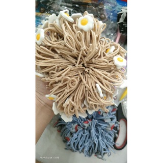 Dây buộc tóc hình trứng chiên 😋😋