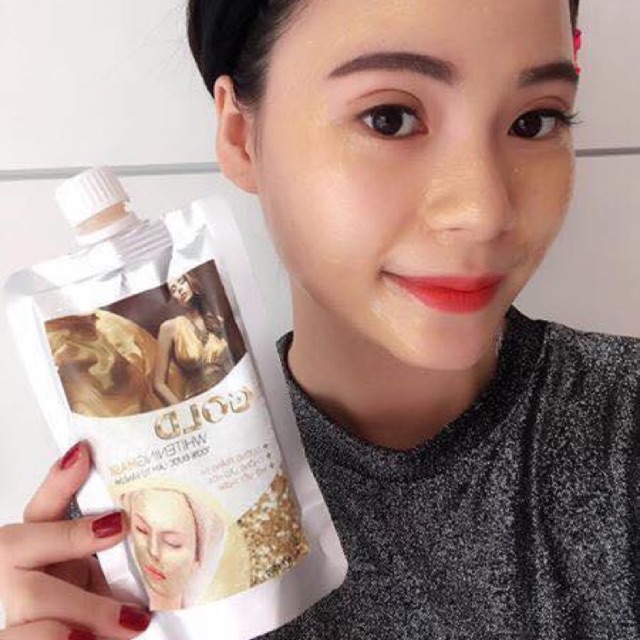 Mặt nạ gold whitening mask