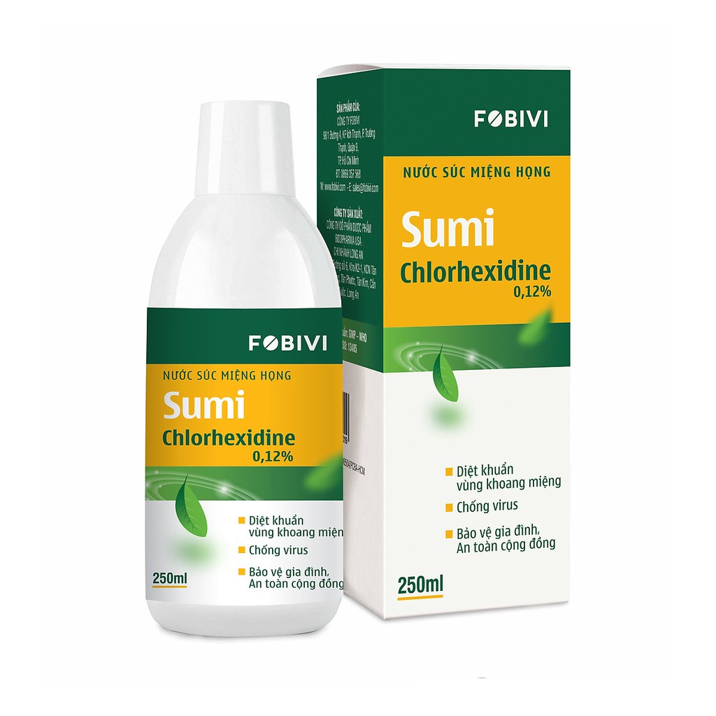 NƯỚC SÚC MIỆNG HỌNG SUMI(250ML/C)