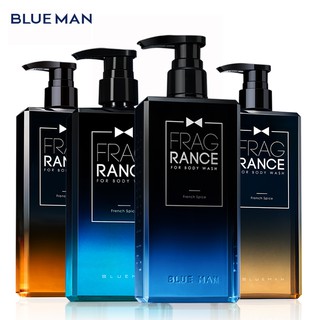 Sữa tắm dạng gel BLUEMAN 500ml hương thơm kiểu Pháp dành cho nam
