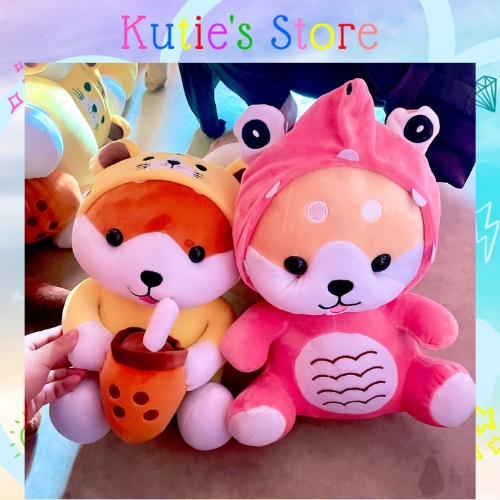 GẤU BÔNG CHÓ SHIBA MẶC ÁO COSPLAY ĐÁNG YÊU DỄ THƯƠNG CÓ BIGSIZE