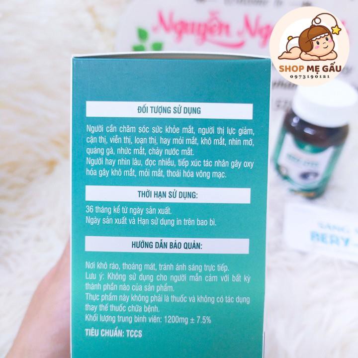 Viên uống sáng mắt Bery eyes hộp 30 viên | BigBuy360 - bigbuy360.vn
