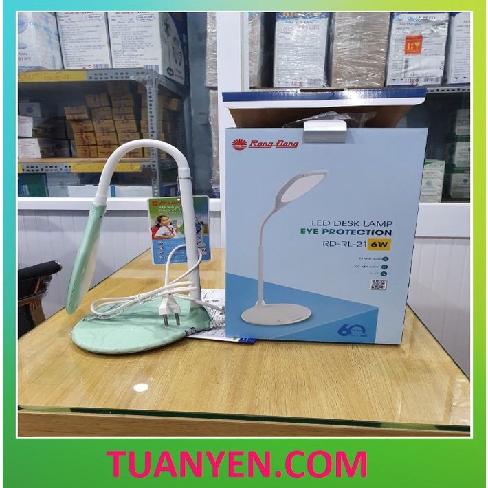 Đèn bàn học cảm ứng cao cấp Rạng Đông Model RD-RL-21-36.LED - hàng chính hãng