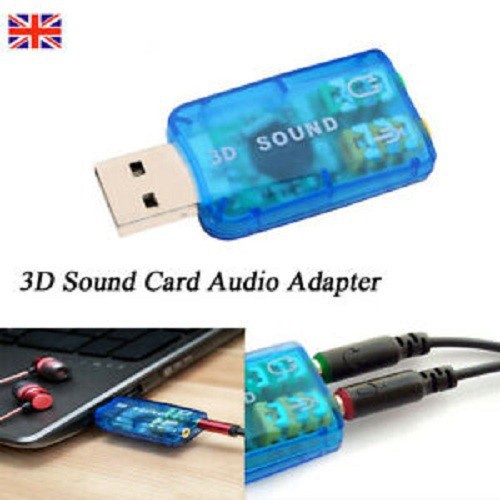 USB RA SOUND 5.1 ÂM THANH CỰC TỐT - CỔNG AUDIO 3.5MM VÀ MICRO