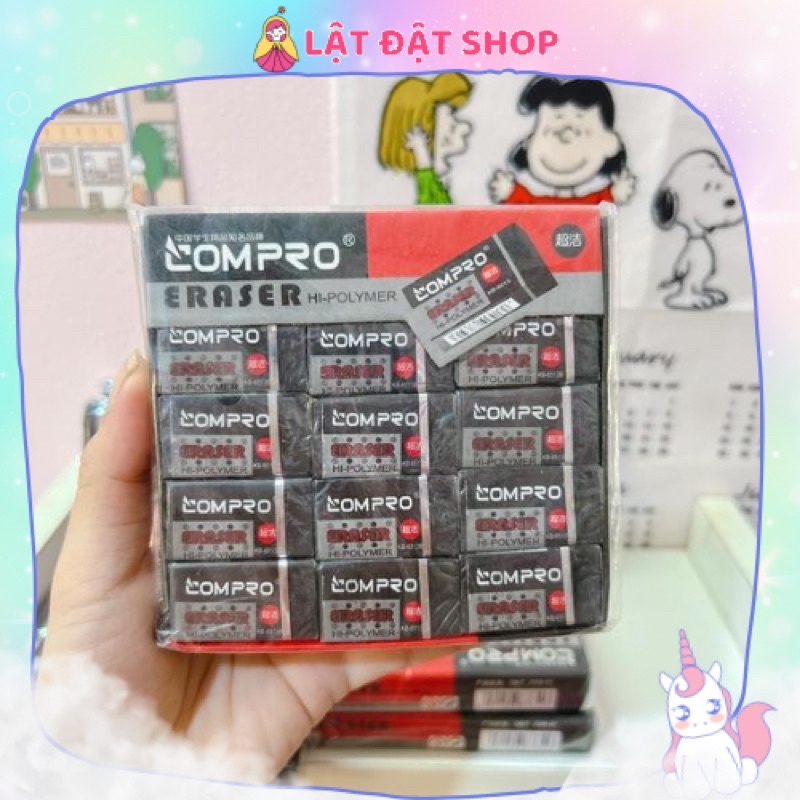 🌸 Gôm tẩy bút chì - Gôm đen tẩy bút chì siêu sạch 🌸