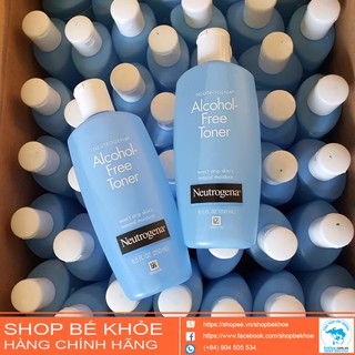 Nước hoa hồng Neutrogena alcohol free Toner