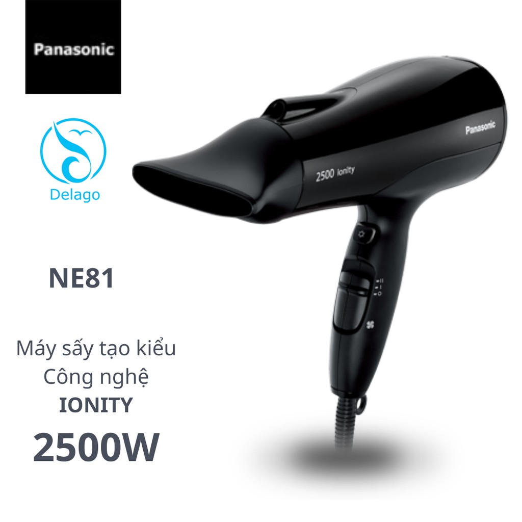 [Chính hãng] Máy sấy dưỡng tóc tạo kiểu Panasonic EH NE81 - công nghệ Ionity 2500W [Nhật Bản]