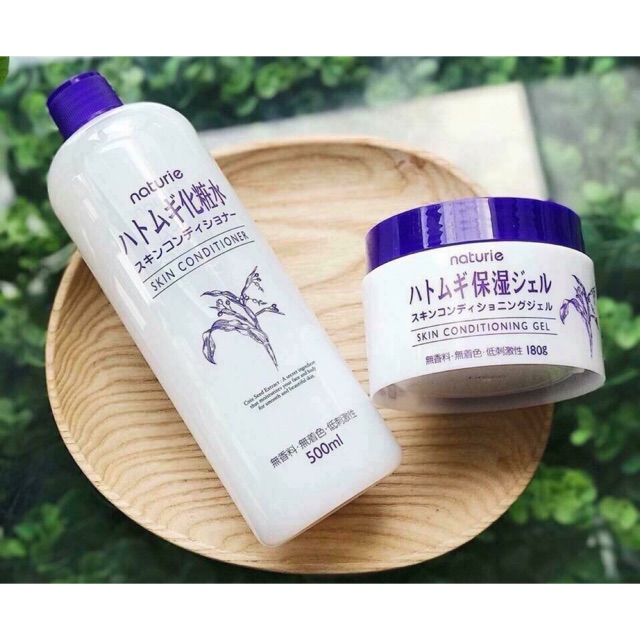 NƯỚC HOA HỒNG Ý DĨ NATURIE HATOMUGI SKIN CONDITIONER NHẬT CHÍNH HÃNG