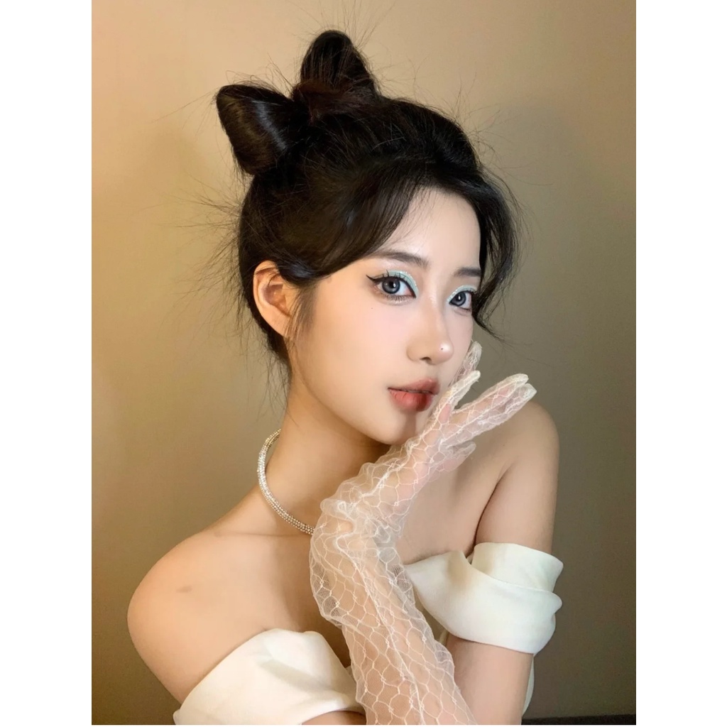 Găng Tay Ren Lưới Mỏng Phong Cách Tiểu Thư Lolita| Bao Tay Cô Dâu Yong by Yong