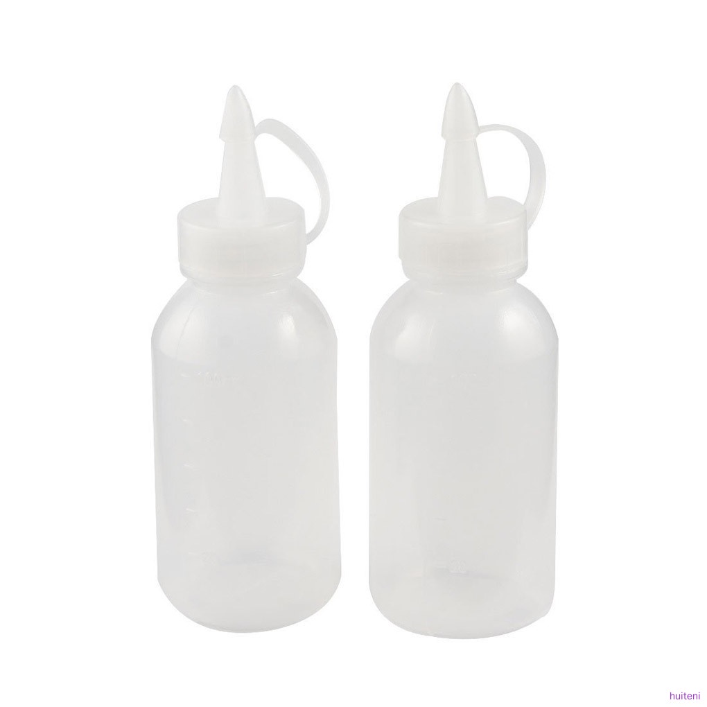 Set 2 Chai Nhựa Đựng Nước Sốt 100ml