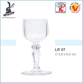 Ly rượu lr07 nhựa trong acrylic cao cấp fataco việt nam