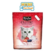 Cát vệ sinh cho mèo Kit Cat Cát mèo vón siêu nhanh - mùi táo, cà phê 10L