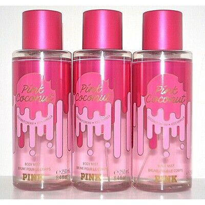 [Auth] Xịt thơm lưu hương toàn thân Victoria s Secret Pink - Pink Coconut 250ml