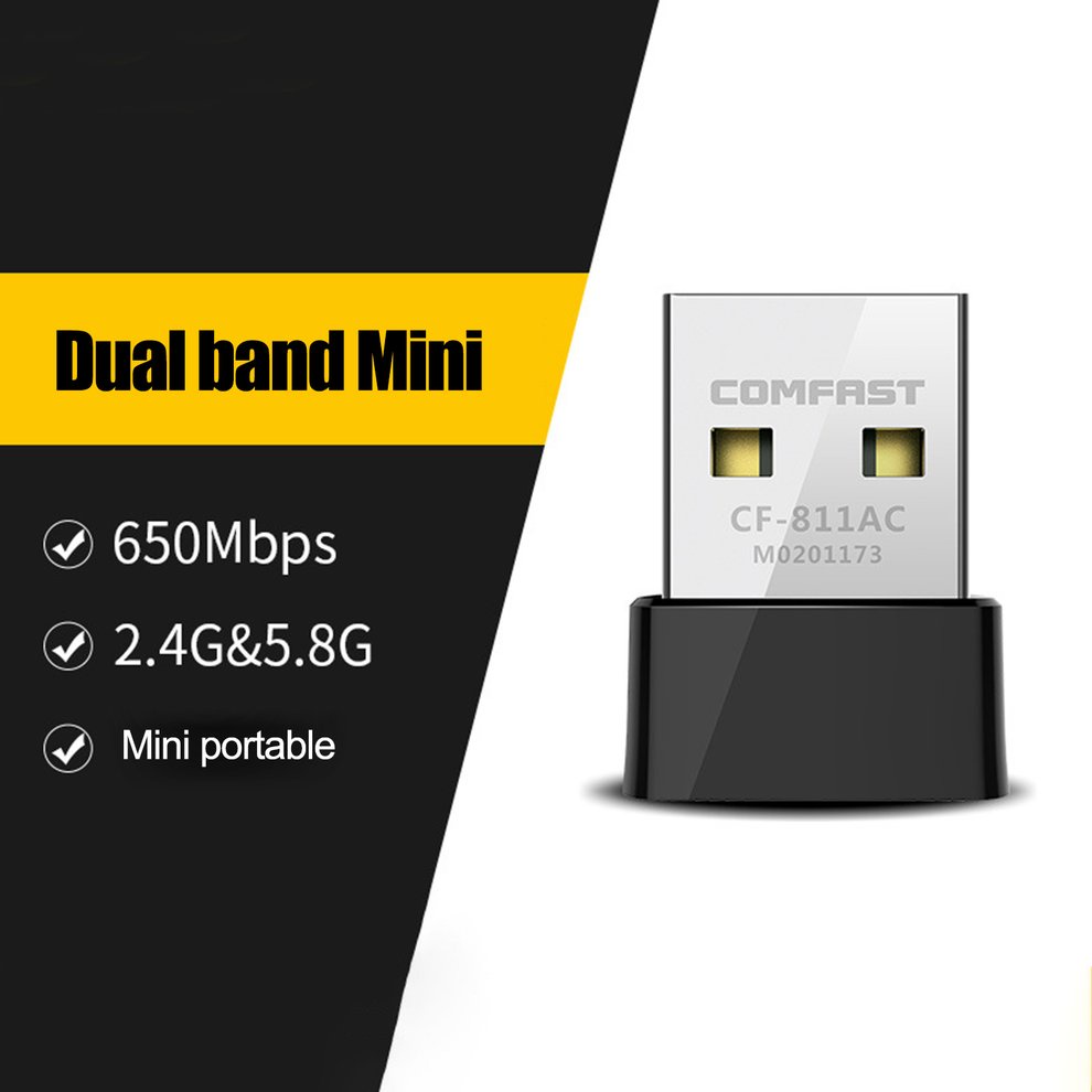 Usb Wifi 650mbps 5ghz Cf-811Ac Ac 650mbps