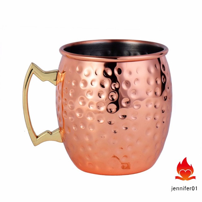 Solid Copper Moscow Mule Mugs, 18 Ounce Unlined Mug, Drinking Cup Perfect for Cocktails Iced tea and Beer | BigBuy360 - bigbuy360.vn