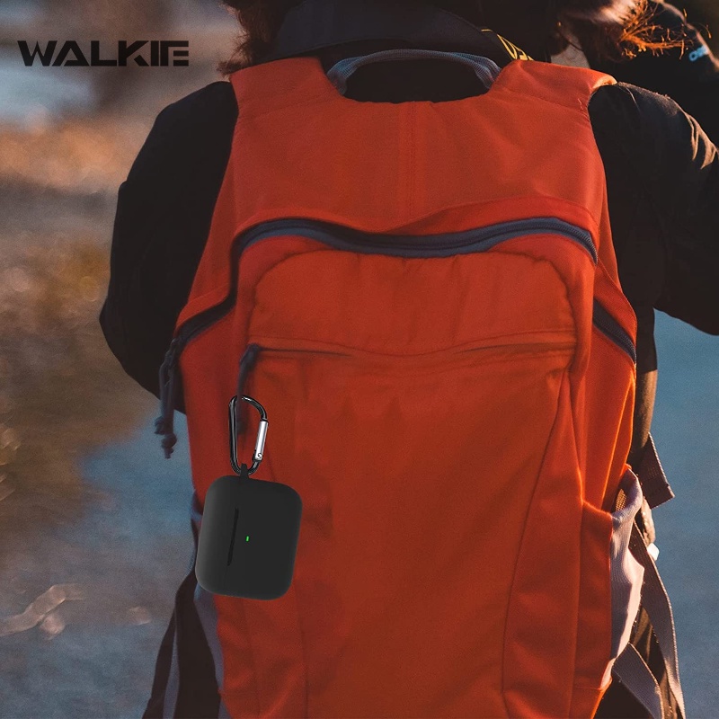 Walkie Vỏ Bảo Vệ Hộp Sạc Tai Nghe Không Dây razer hammerhead pro v2 Bằng Silicon Kèm Móc Khóa Tiện Dụng