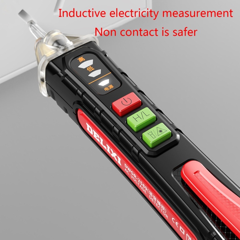 Bút Thử Điện Kỹ Thuật Số 90-1000V Đa Năng Có Đèn Và Âm Thanh