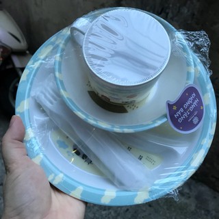 Bộ bát đĩa ăn dặm Blackmore cho trẻ