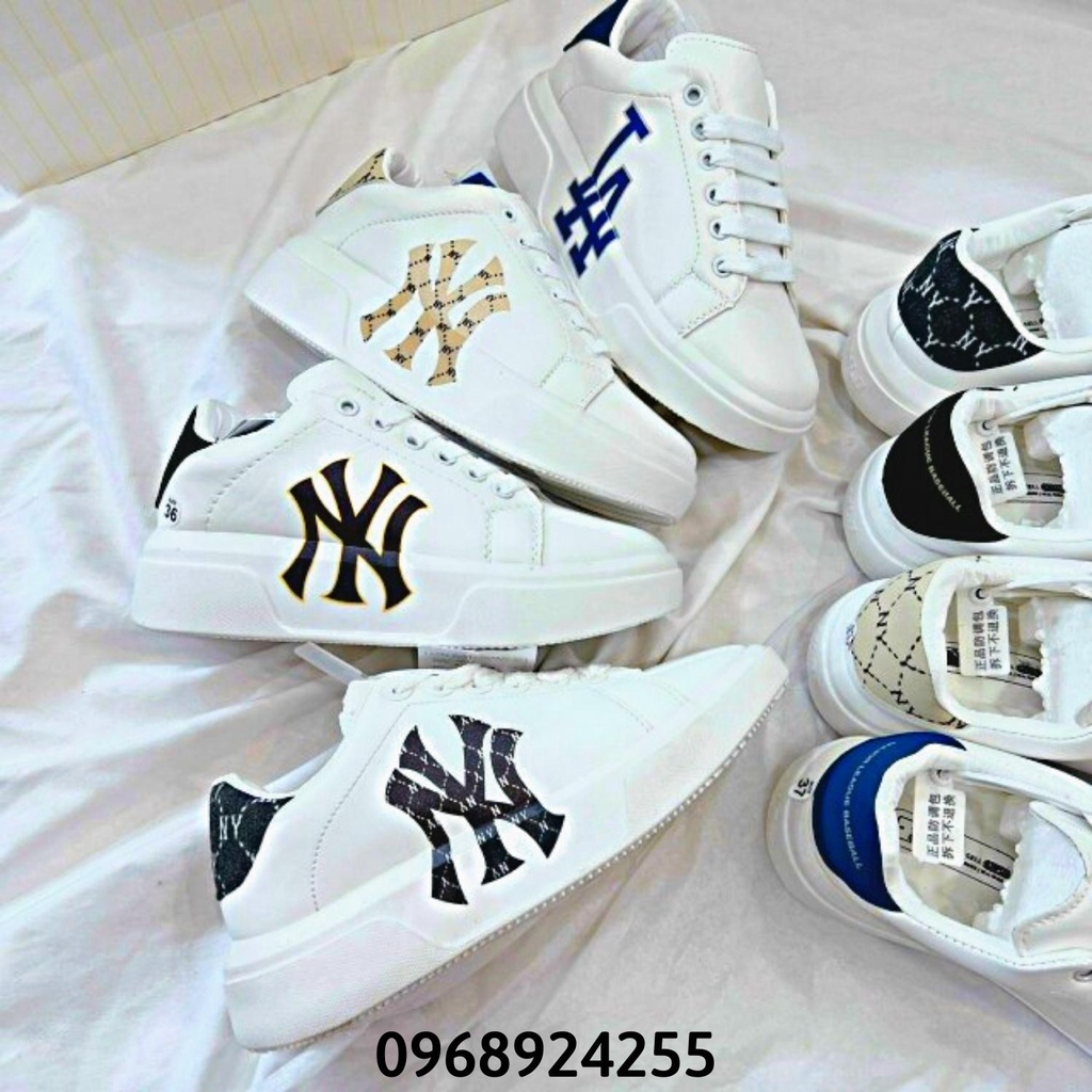 Giày thể thao MC Queen NY, Giày sneaker MCQ MLB NY hot 2022 Full box bill