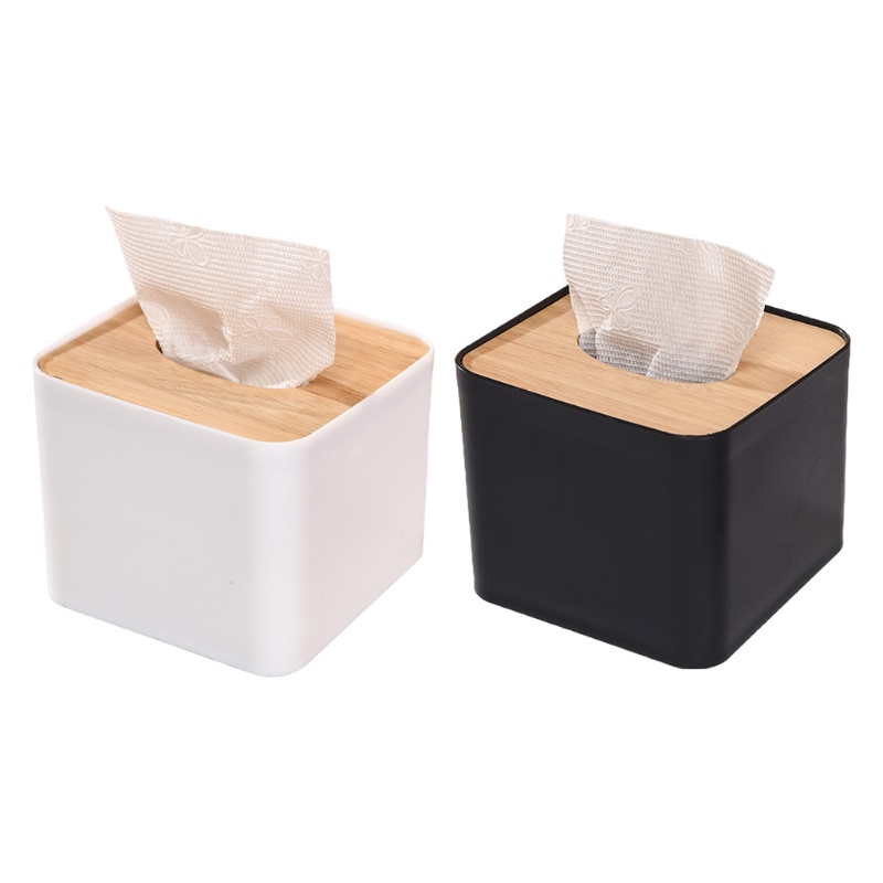 [seve *] Hộp Đựng Khăn Giấy Mini Thiết Kế Hình Miệng Xiên Dễ Sử Dụng Để Trang Trí Phòng