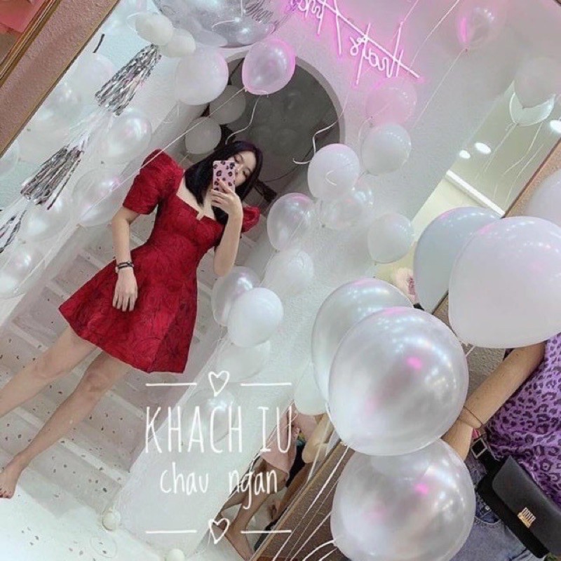 Đầm gấm tay phòng bigsize Kim Ngân từ 50kg đến 100kg