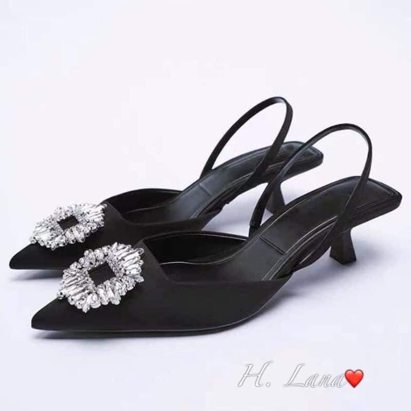 Mã E72-GUỐC ĐÍNH ĐÁ TRÒN HỞ GÓT