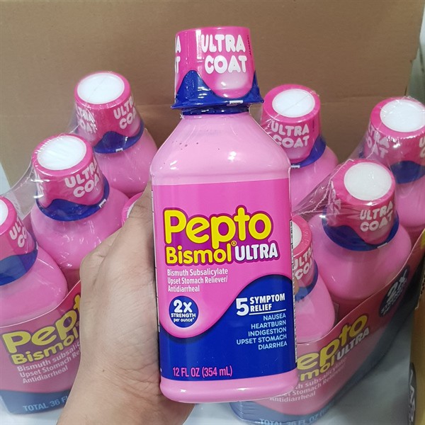 Siro Pepto Bismol hỗ trợ tiêu hoá, dạ dày của Mỹ