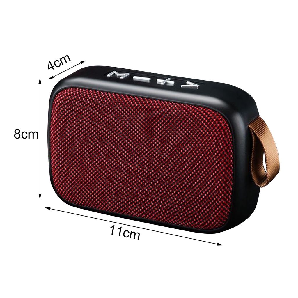 Loa bluetooth 4.2 không dây mini G2 6d hỗ trợ thẻ nhớ TF