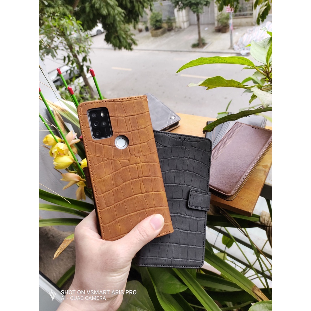 Bao da Cá sấu Bphone B86 A40 A50 A60 A85 Vsmart Aris Live 4 Aris Pro Joy 3 active 3 joy 4 star 5 star 4