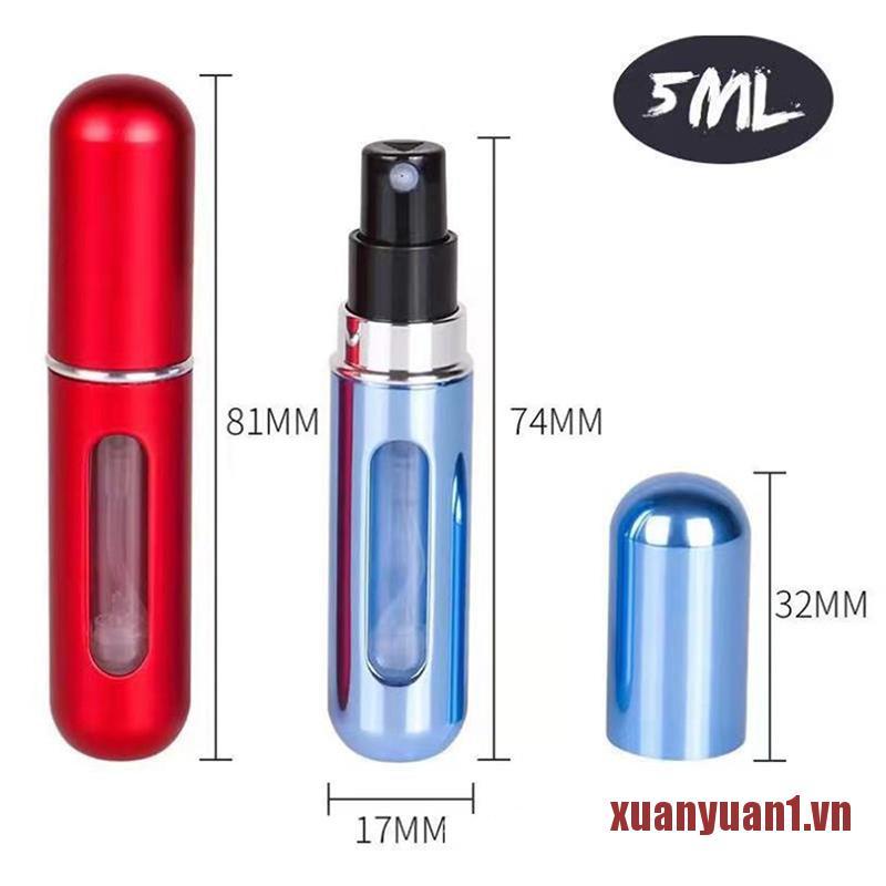 Chai Đựng Nước Hoa 5ml Có Thể Bơm Lại Tiện Dụng