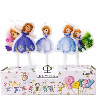 Nến sinh nhật hình nhân vật Sofia