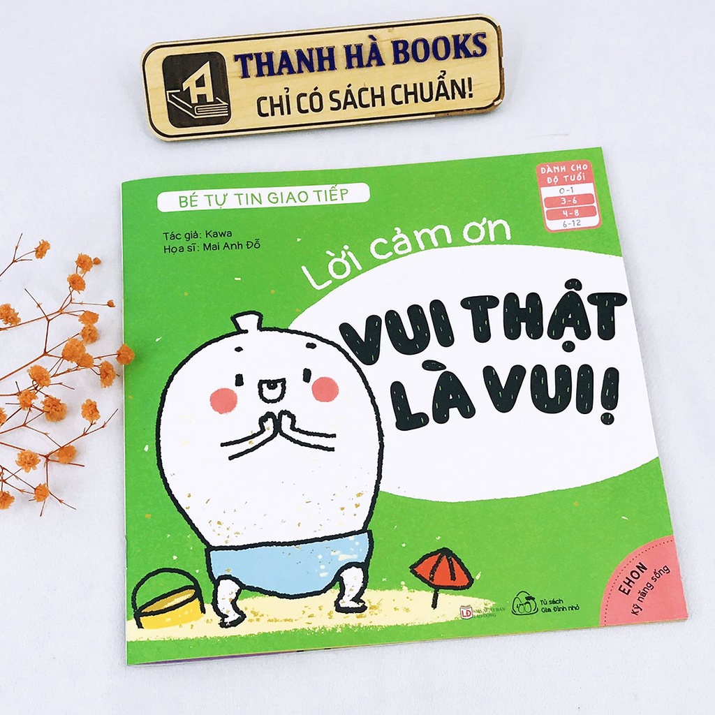 Sách - Ehon Bé Tự Tin Giao Tiếp (3-8t) - lẻ tùy chọn