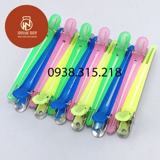 Kẹp Chia Tóc { Mẫu Mỏ Kẹp Vịt } Bộ 12 Chiếc Kẹp Chia Tóc , Phụ Kiện Ngành Tóc Giá Sỉ Lẻ