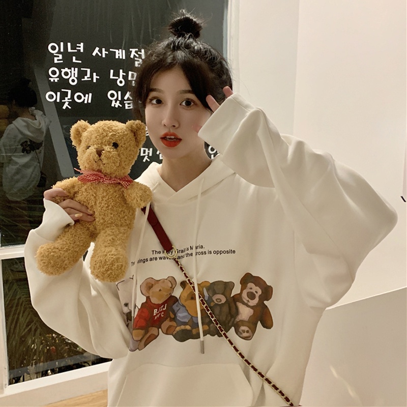 Áo hoodie nữ áo kiểu hàn quốc đẹp form rộng thời trang Ulzzang OD25