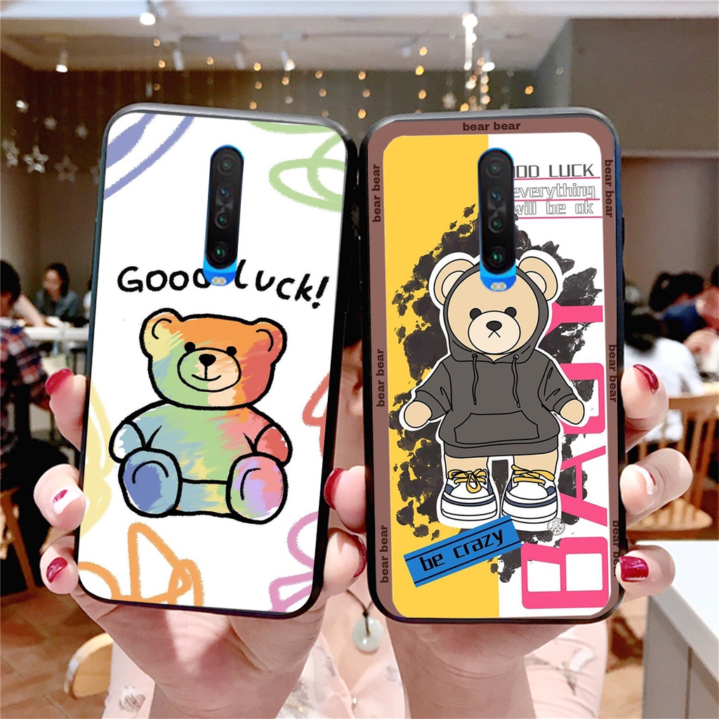 Ốp lưng Xiaomi Redmi K20 / K20 PRO / MI 9T / K30 / K30 5G in hình cute, chú gấu tinh nghịch siêu chất siêu rẻ