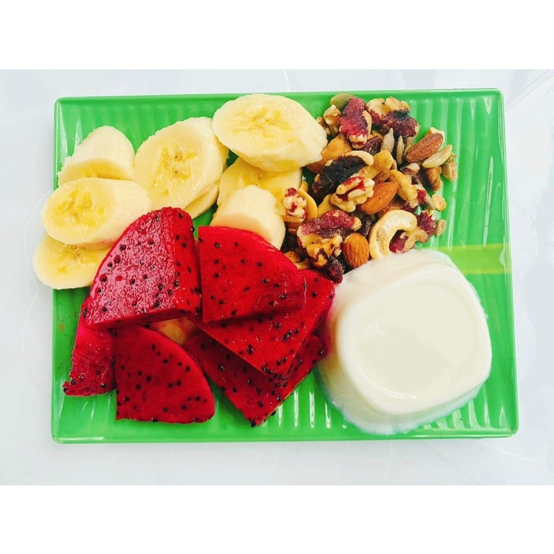 GRANOLA SIÊU HẠT GỒM 12 loại quả &amp; hạt 90% dành cho ăn kiêng vị Vani truyền thống