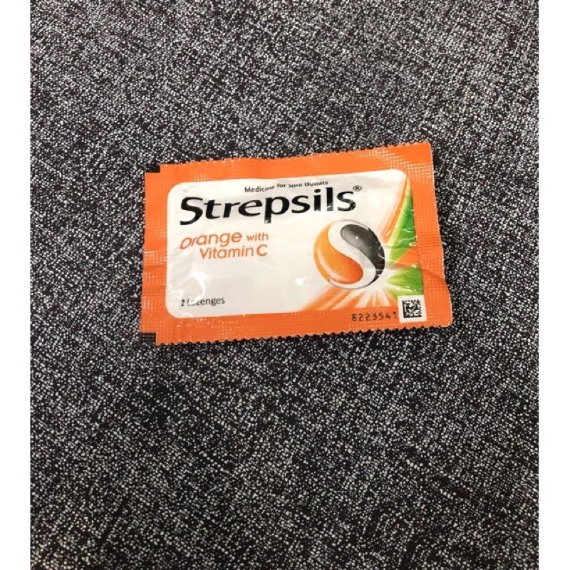 Kẹo ngậm Strepsils 4 vị (1 vỉ 2 viên)