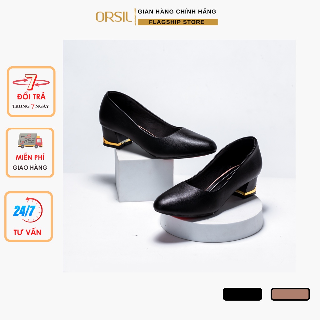 Giày cao gót nữ ORSIL mã NV5-BM