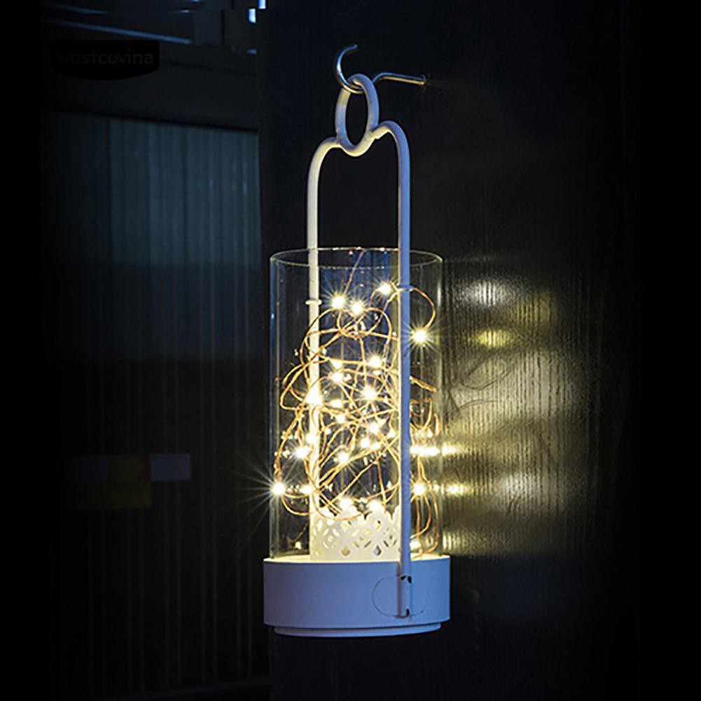 Dây đèn led 2m 20 đèn chạy bằng pin dùng trang trí tiệc Giáng Sinh