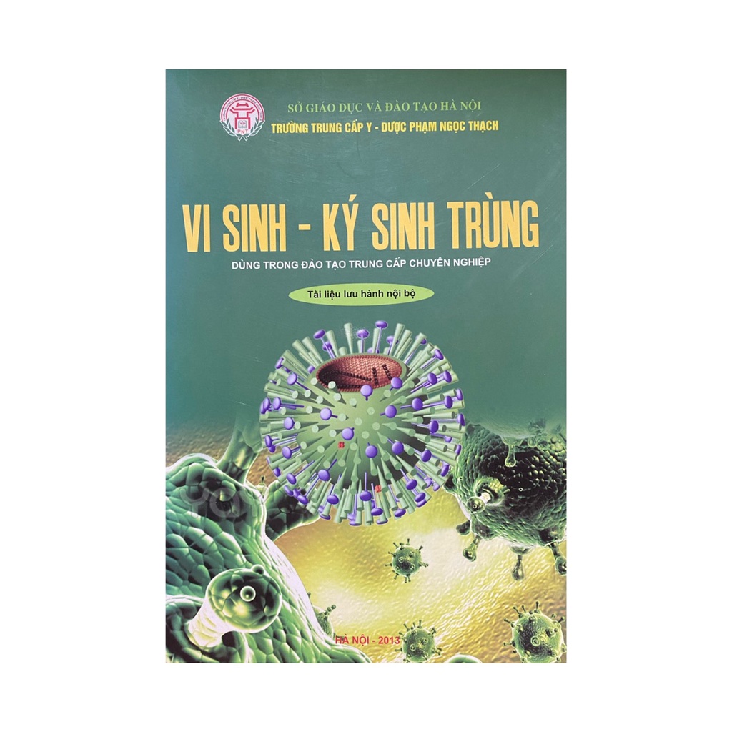 Sách - Vi Sinh - Ký sinh trùng dùng trong đào tạo trung cấp chuyên nghiệp