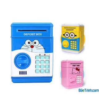 KÉT SẮT MINI MÃ SỐ SỊN CHO BÉ