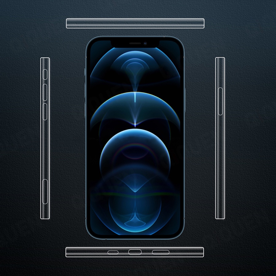 Miếng Dán Bảo Vệ Màn Hình Mặt Nhám Trong Suốt Cho iPhone 13 Pro Max / 13 Pro / 12 Pro Max / 12 Pro / 12 / 13 Mini / 13