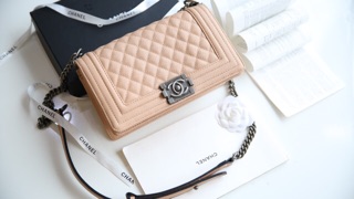 Túi da sần 3 mầu tag bạc fulbox