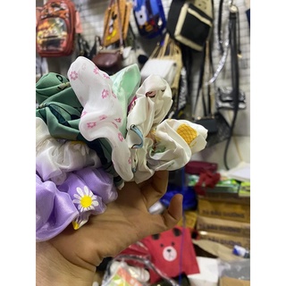 Dây cột tóc scrunchies caro cao cấp (100c-2,9k)